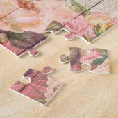 ヴィンテージ素朴ロマンバラウッド ジグソーパズル (側面)