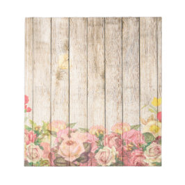 ヴィンテージ素朴ロマンバラウッド ノートパッド