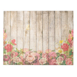 ヴィンテージ素朴ロマンバラウッド ノートパッド