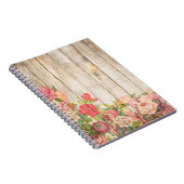 ヴィンテージ素朴ロマンバラウッド ノートブック (右側)