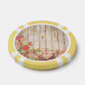 ヴィンテージ素朴ロマンバラウッド ポーカーチップ (シングル)