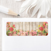 ヴィンテージ素朴ロマンバラウッド ラベル (インサイチュ)