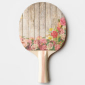 ヴィンテージ素朴ロマンバラウッド 卓球ラケット (裏面)