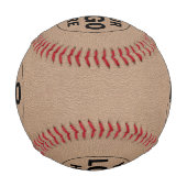 ヴィンテージ素朴写真野球 野球ボール (裏面)