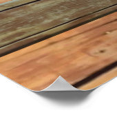 ヴィンテージ素朴国旗 ポスター (角)