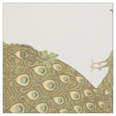 ヴィンテージ素朴孔雀パターン ファブリック (見本)