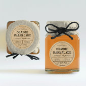 ヴィンテージ素朴小保存ジャムびん蓋ラベル ラウンドシール