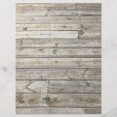 ヴィンテージ素朴板の模様スクラップブック紙 (裏面)