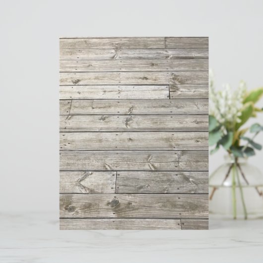 ヴィンテージ素朴板の模様スクラップブック紙 (スタンド正面)