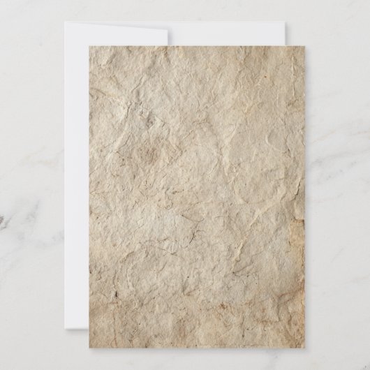 ヴィンテージ素朴植物結婚式の日付を保存 招待状 (裏面)