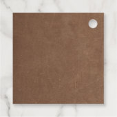 ヴィンテージ素朴水色ロマンチックなストリングライトF フェイバータグ (裏面)