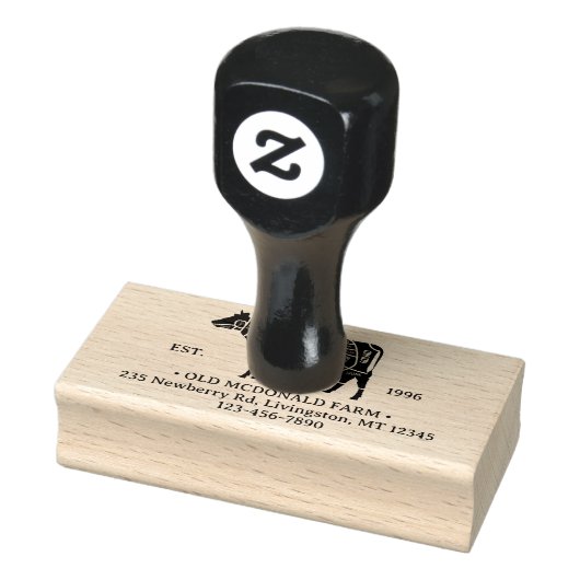 ヴィンテージ素朴牛の肉の肉屋チャート国産農場 ラバースタンプ (スタンプ)