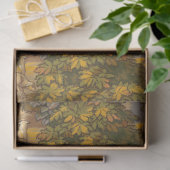 ヴィンテージ素朴牧歌的なカントリーシーン 薄葉紙 (ギフト)