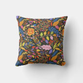 ヴィンテージ素朴秋秋植物園 クッション (裏面)