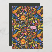 ヴィンテージ素朴秋秋植物園 シーズンカード (正面/裏面)