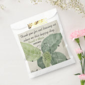 ヴィンテージ素朴結婚フローラ フェイバーバッグ (封をした状態)