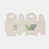 ヴィンテージ素朴結婚フローラ フェイバーボックス (折り畳みなし)