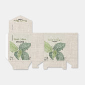 ヴィンテージ素朴結婚フローラ フェイバーボックス (折り畳みなし)