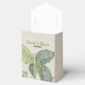 ヴィンテージ素朴結婚フローラ フェイバーボックス (オープン)