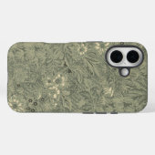 ヴィンテージ素朴装飾植物模様 Case-Mate iPhoneケース (裏面 (横))