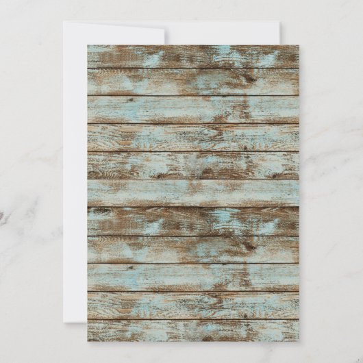 ヴィンテージ素朴野球少年ベイビーシャワー 招待状 (裏面)