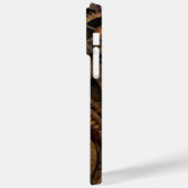 ヴィンテージ素朴金属工業ギアスチームパンク Case-Mate iPhoneケース (裏面 / 左)