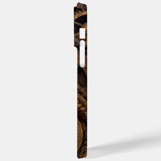 ヴィンテージ素朴金属工業ギアスチームパンク Case-Mate iPhoneケース (裏面 / 左)