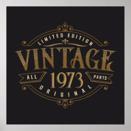 ヴィンテージ素朴1973 ポスター