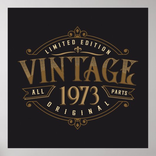 ヴィンテージ素朴1973 ポスター (正面)