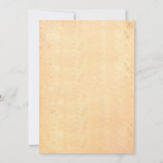 ヴィンテージ素朴50s古いレトロ結婚式の日付を保存 招待状 (裏面)