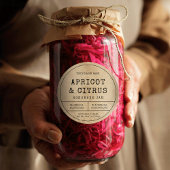 ヴィンテージ素朴70cl 1Lジャムびんの蓋ラベルを保持 ラウンドシール