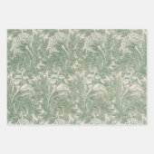ヴィンテージ素朴・モリスの選定 ラッピングペーパーシート (正面3)