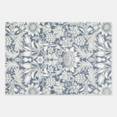 ヴィンテージ素朴・モリスの選定 ラッピングペーパーシート (正面)