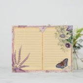 ヴィンテージ紫の情熱フローラジャーナル (スタンド正面)