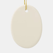 ヴィンテージ紫バラ結婚ズ セラミックオーナメント (裏面)