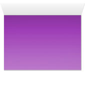 ヴィンテージ紫バラ表の番号カード (内部横(下))