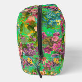 ヴィンテージ紫フローラグリーンパターンモノグラム ドップキット (右)