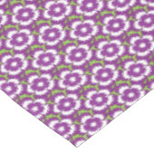 ヴィンテージ紫フローラディアンツスバルバータパターン テーブルクロス (アングル)