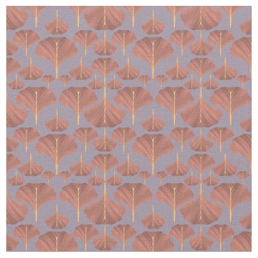 ヴィンテージ紫色の花柄 ファブリック (クローズアップ)