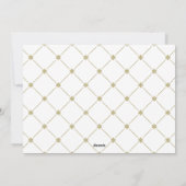 ヴィンテージ結婚したの結婚写真 シーズンカード (裏面)