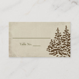 ヴィンテージ結婚のシーティングカード プレイスカード