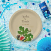 ヴィンテージ結婚の人形 ペーパープレート (パーティー)