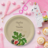 ヴィンテージ結婚の人形 ペーパープレート (パーティー)