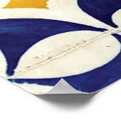 ヴィンテージ結婚の席表 ポスター (角)