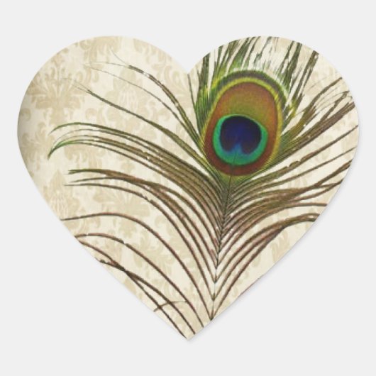 ヴィンテージ結婚の感謝してい君 ハートシール (正面)