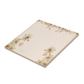 ヴィンテージ結婚の花 タイル (側面)