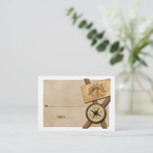 ヴィンテージ結婚アドベンチャー座席表 プレイスカード (スタンド正面)