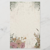 ヴィンテージ結婚アンティーク 便箋 (正面)