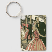 ヴィンテージ結婚アールデコズ、ニューライウィズ・ファースト・ダンス キーホルダー (正面)