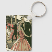 ヴィンテージ結婚アールデコズ、ニューライウィズ・ファースト・ダンス キーホルダー (裏面)